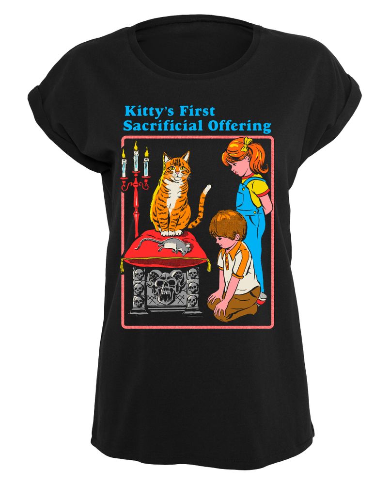 Steven Rhodes - Kittys First Offering - Girlshirt