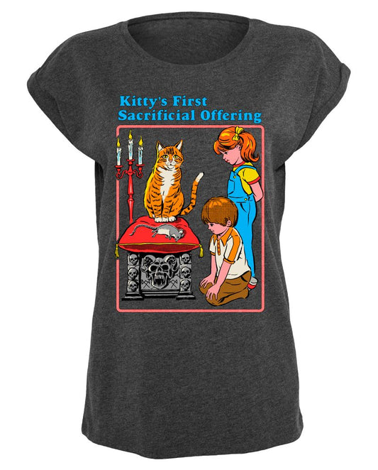 Steven Rhodes - Kittys First Offering - Girlshirt