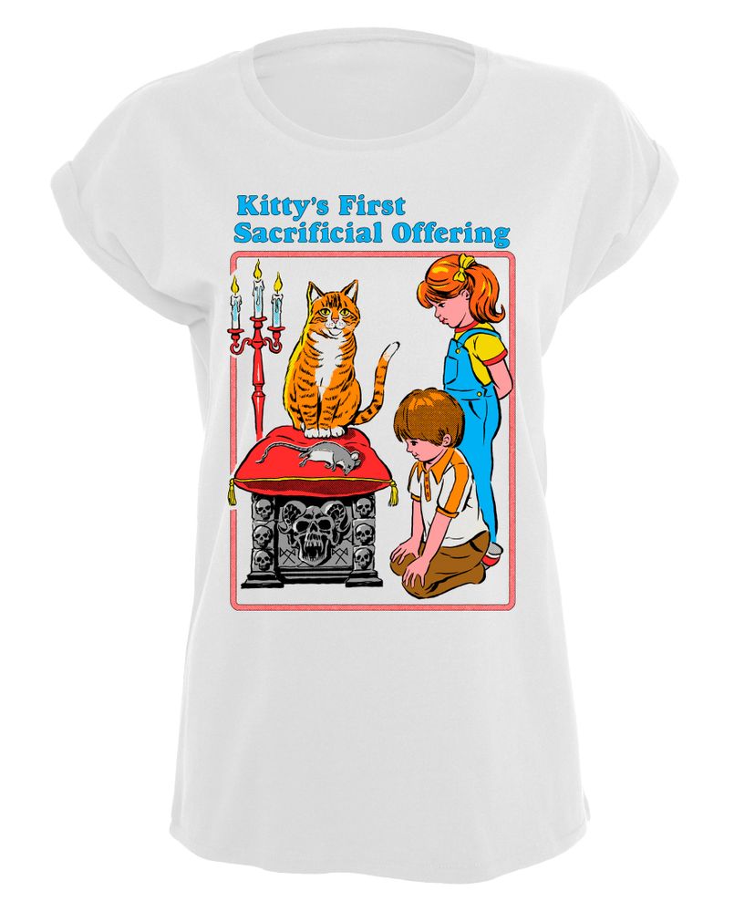 Steven Rhodes - Kittys First Offering - Girlshirt