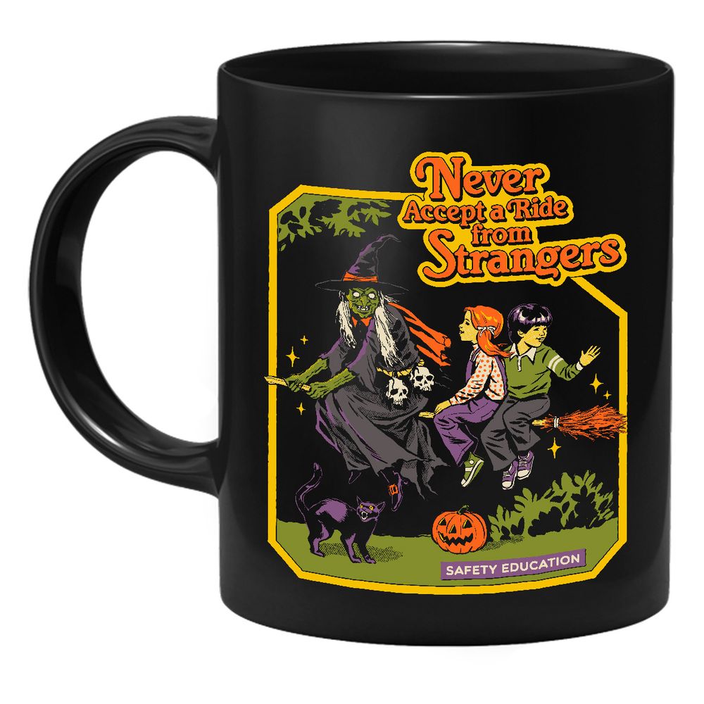 Steven Rhodes - Never Accept a Ride - Tasse
