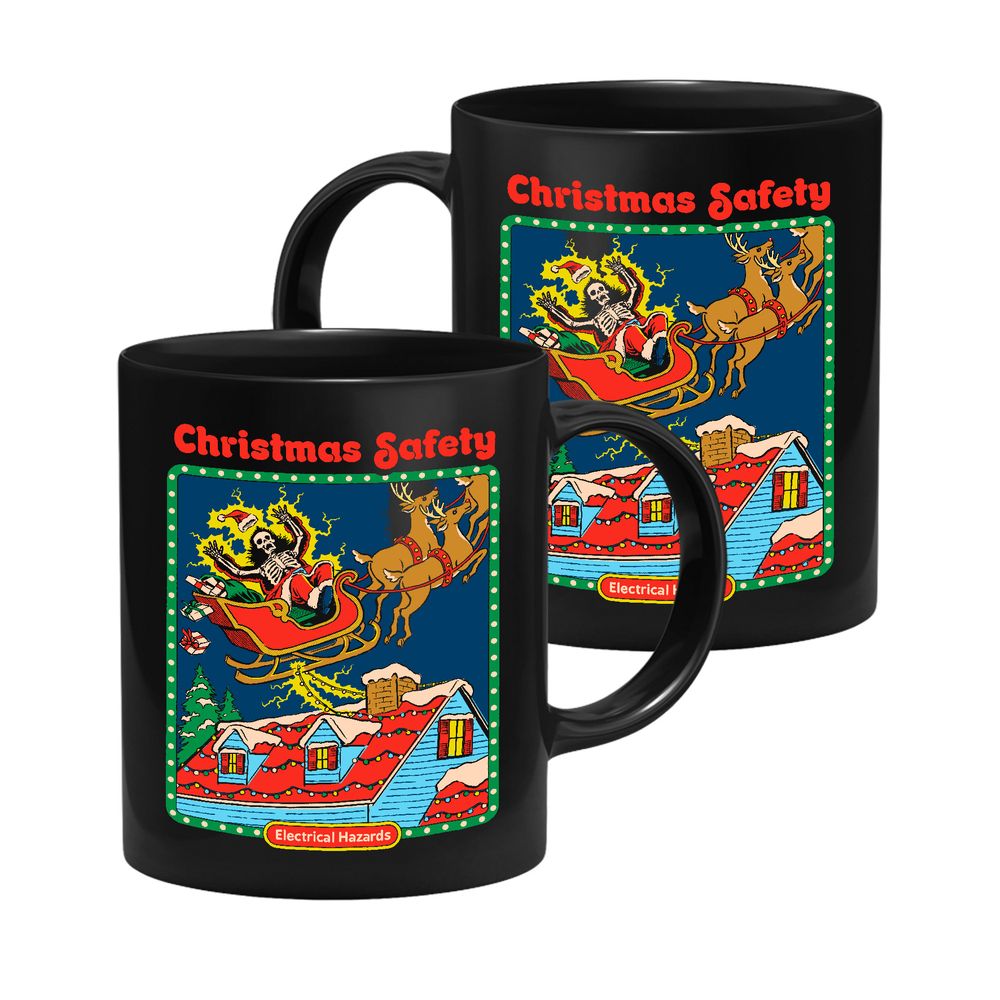 Steven Rhodes - Christmas Safety - Tasse