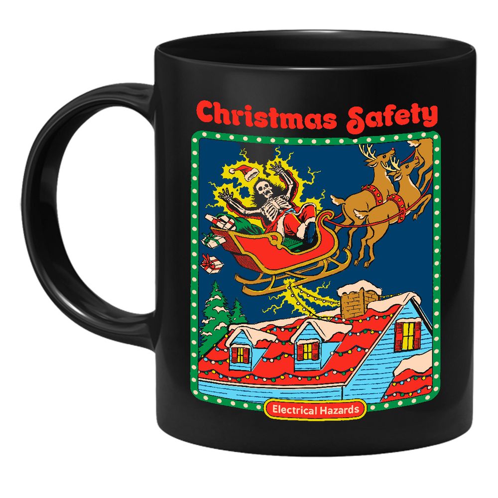 Steven Rhodes - Christmas Safety - Tasse