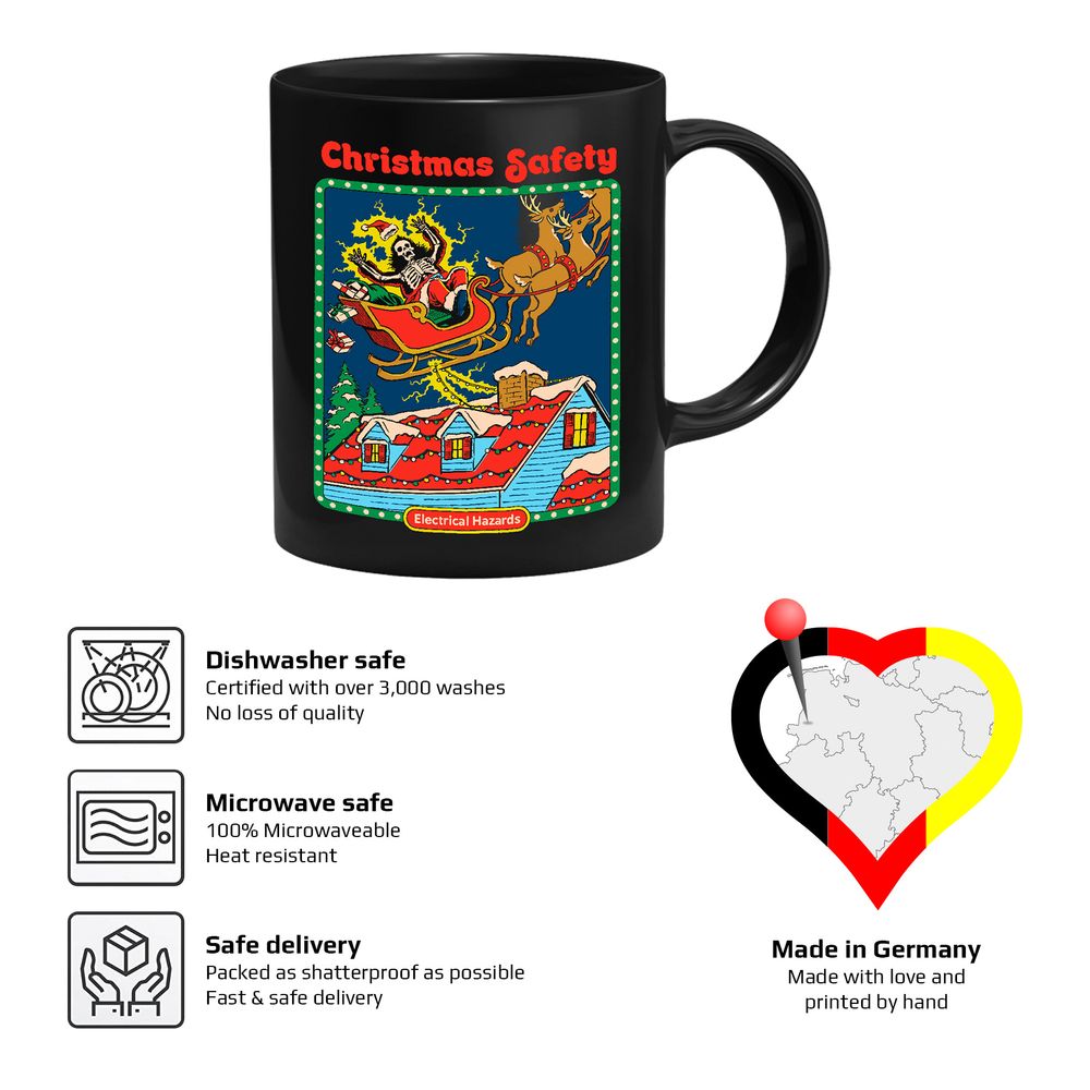 Steven Rhodes - Christmas Safety - Tasse