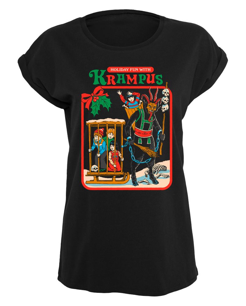 Steven Rhodes - Fun with Krampus - Girlshirt
