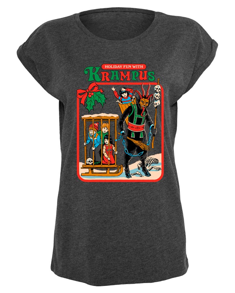 Steven Rhodes - Fun with Krampus - Girlshirt