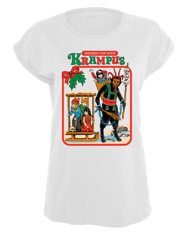 Steven Rhodes - Fun with Krampus - Girlshirt