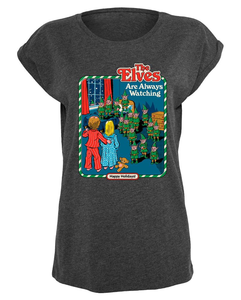 Steven Rhodes - The Elves are watching - Girlshirt