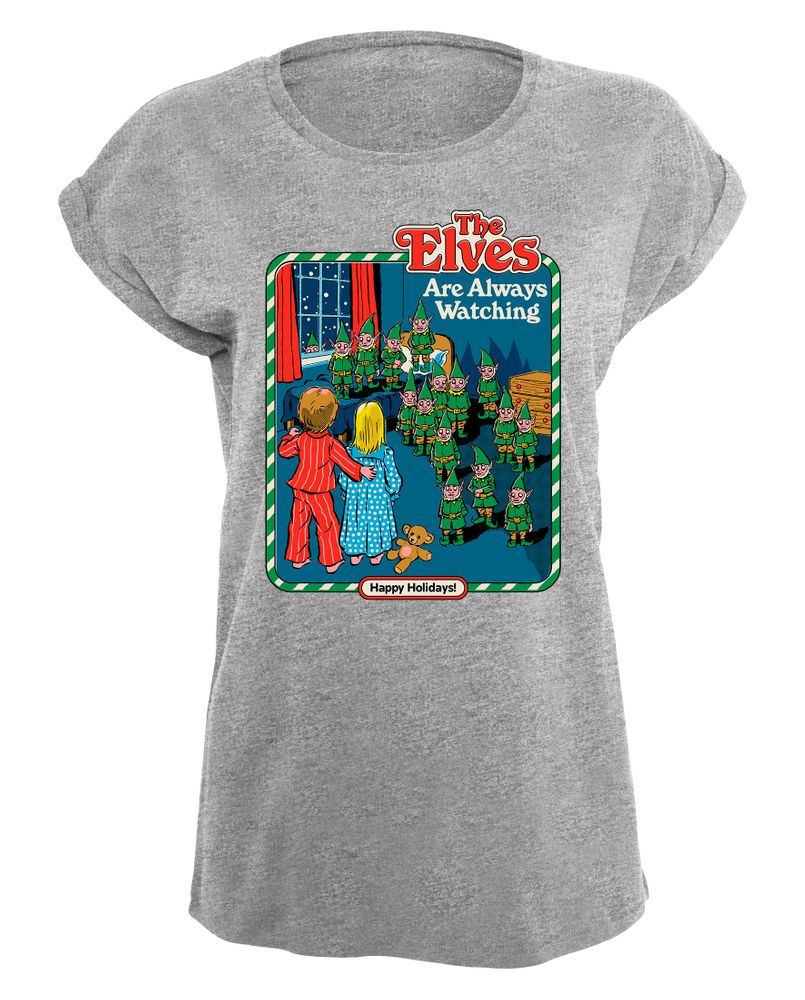 Steven Rhodes - The Elves are watching - Girlshirt