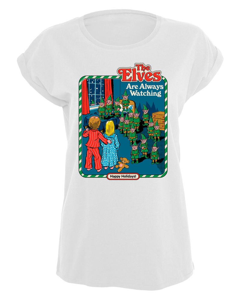 Steven Rhodes - The Elves are watching - Girlshirt