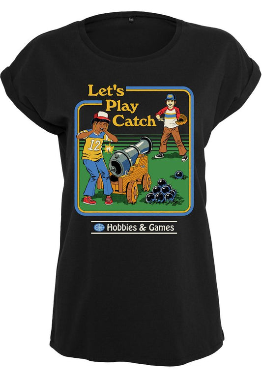 Steven Rhodes - Let’s Play Catch - Girlshirt
