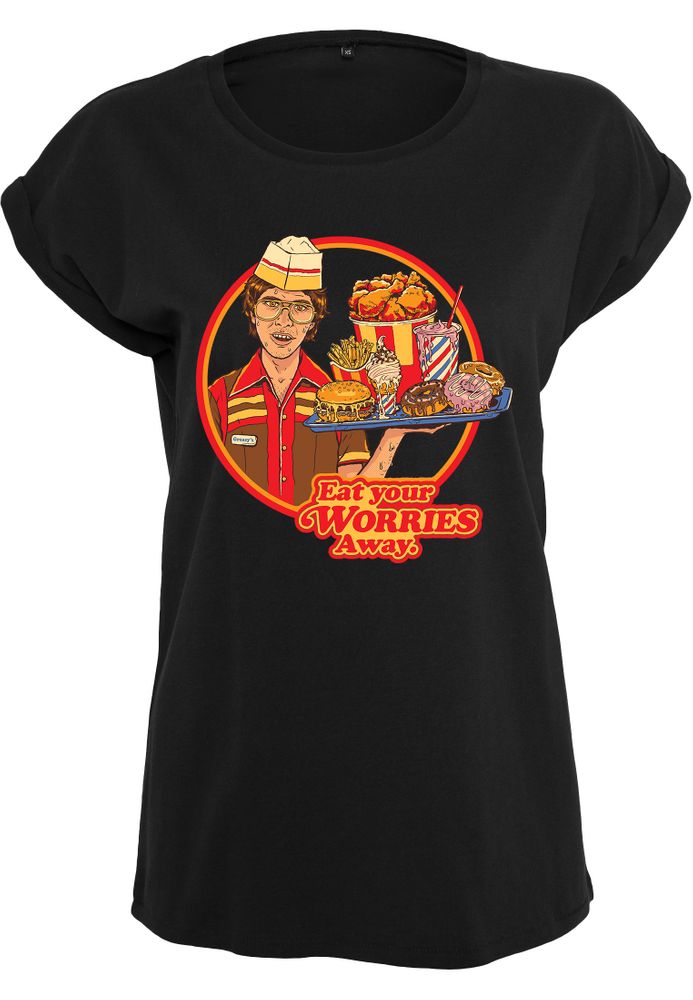 Steven Rhodes - Eat Your Worries - Girlshirt
