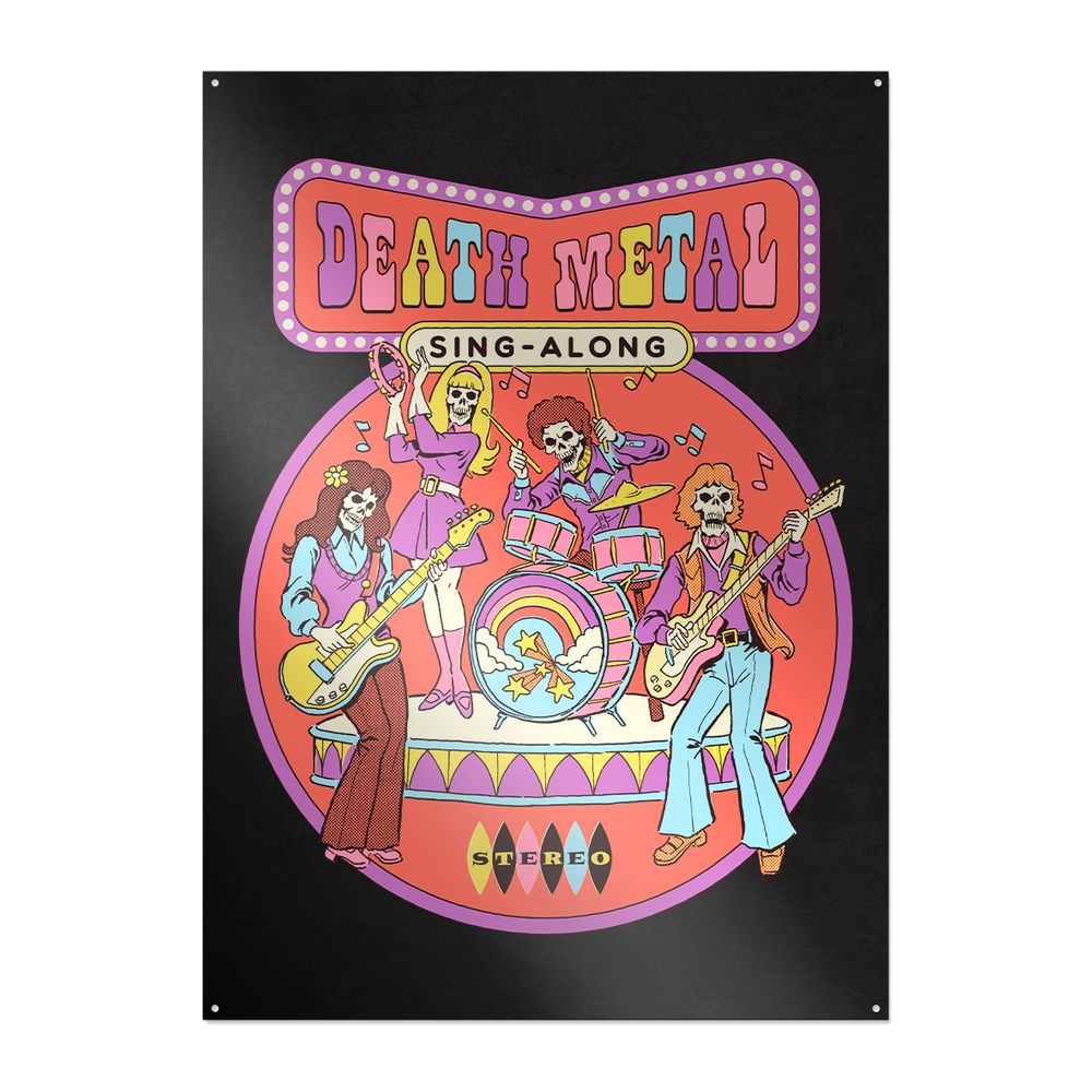 Steven Rhodes - Death Metal Sing-Along - Metal Plate