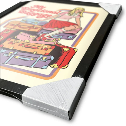 Steven Rhodes - Baggage - Gerahmter Kunstdruck