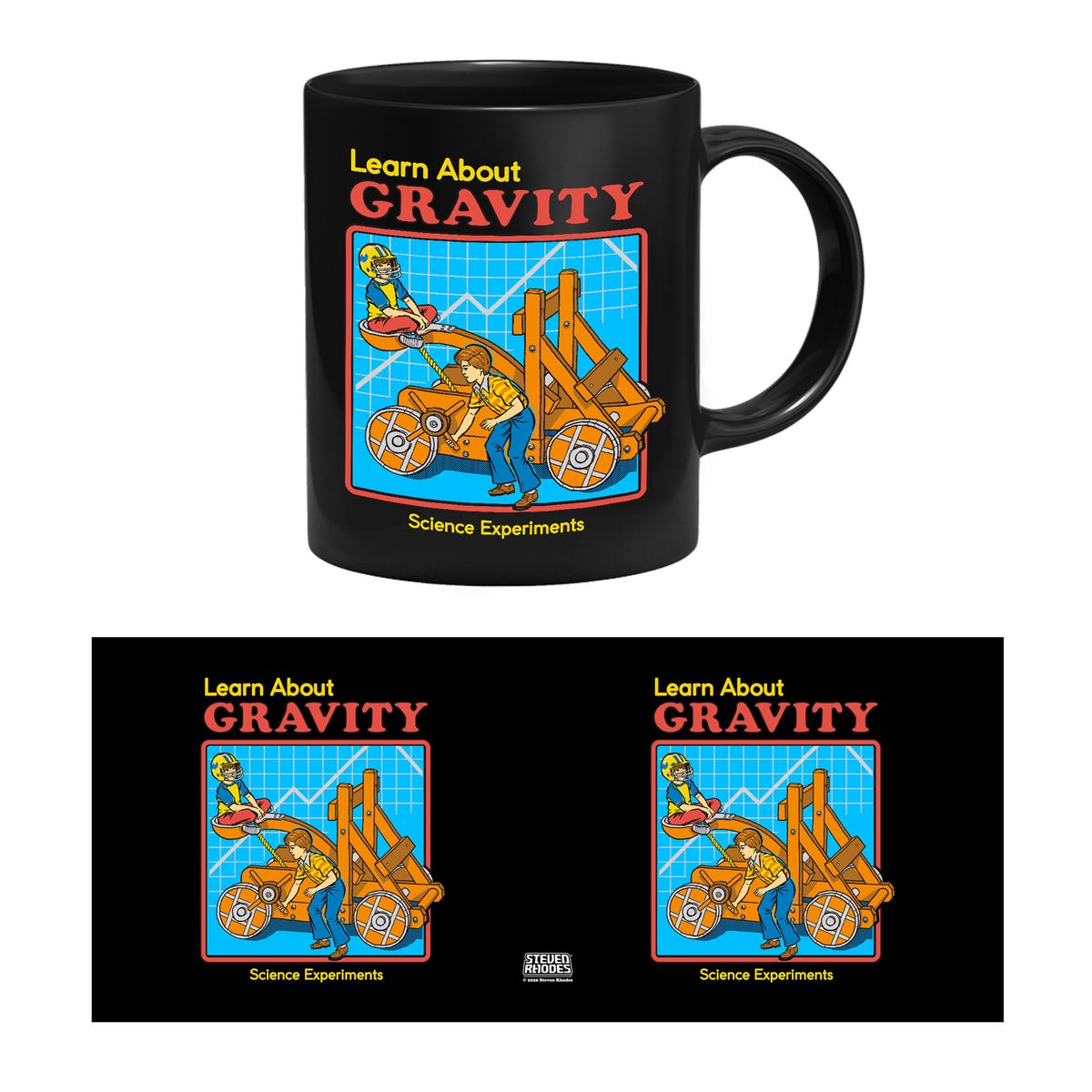 Steven Rhodes - Learn about Gravity - Mug