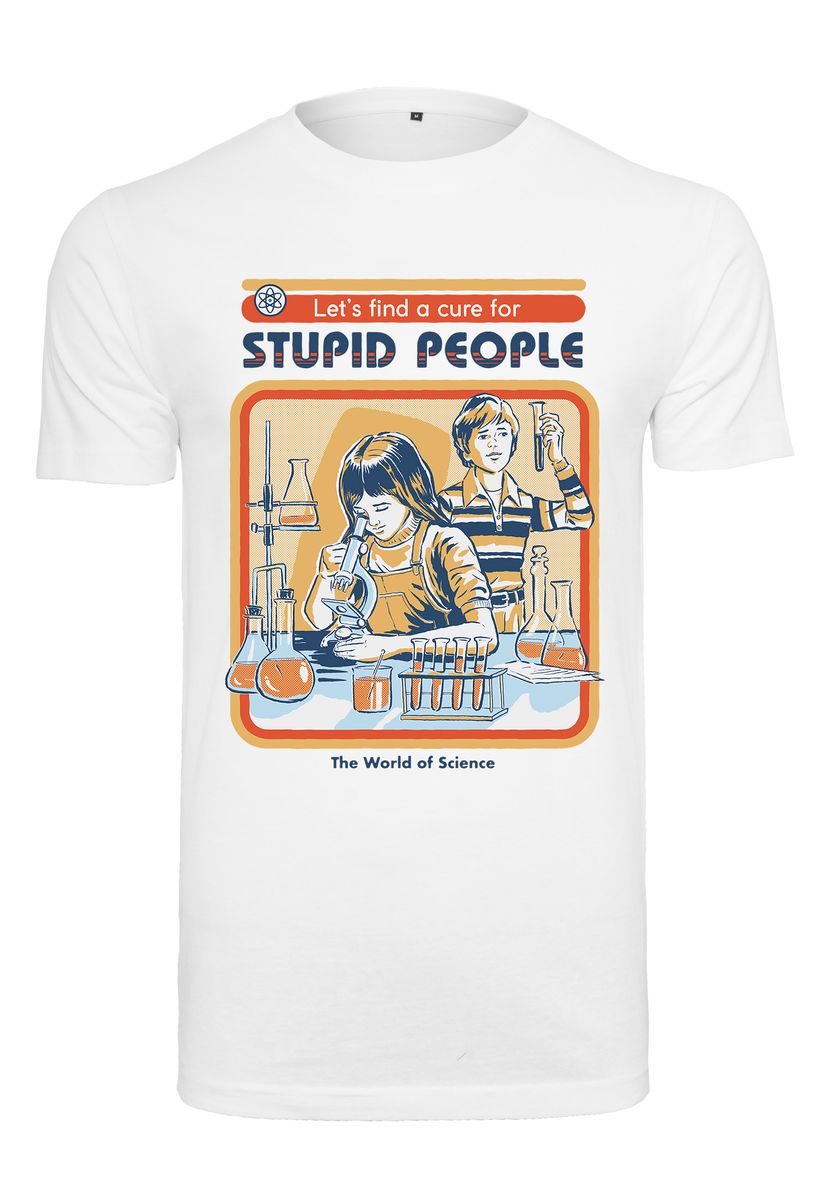 Steven Rhodes - A Cure For Stupid People - T-Shirt