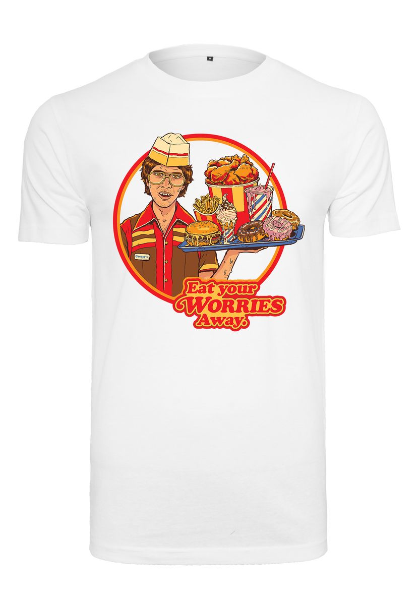 Steven Rhodes - Eat Your Worries - T-Shirt
