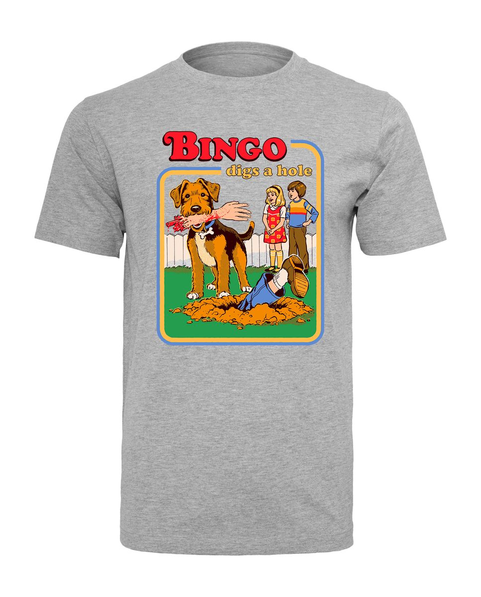 Steven Rhodes - Bingo Digs A Hole - T-Shirt