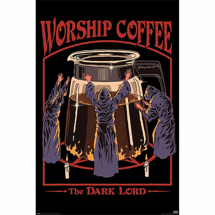 Steven Rhodes - Worship Coffee - Poster