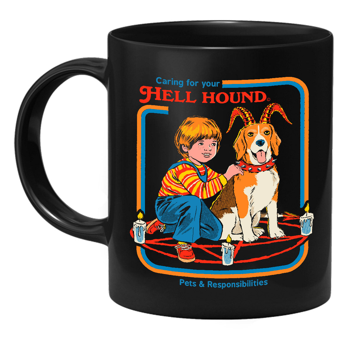 Steven Rhodes - Caring for your hell hound - Tasse