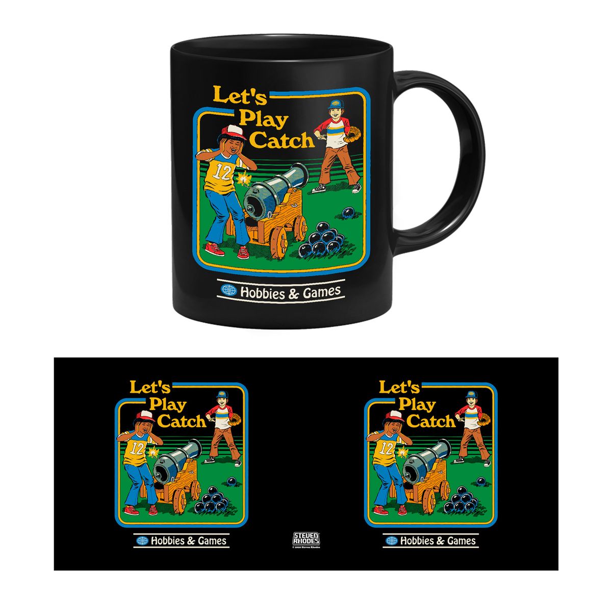 Steven Rhodes - Let's Play Catch - Mug