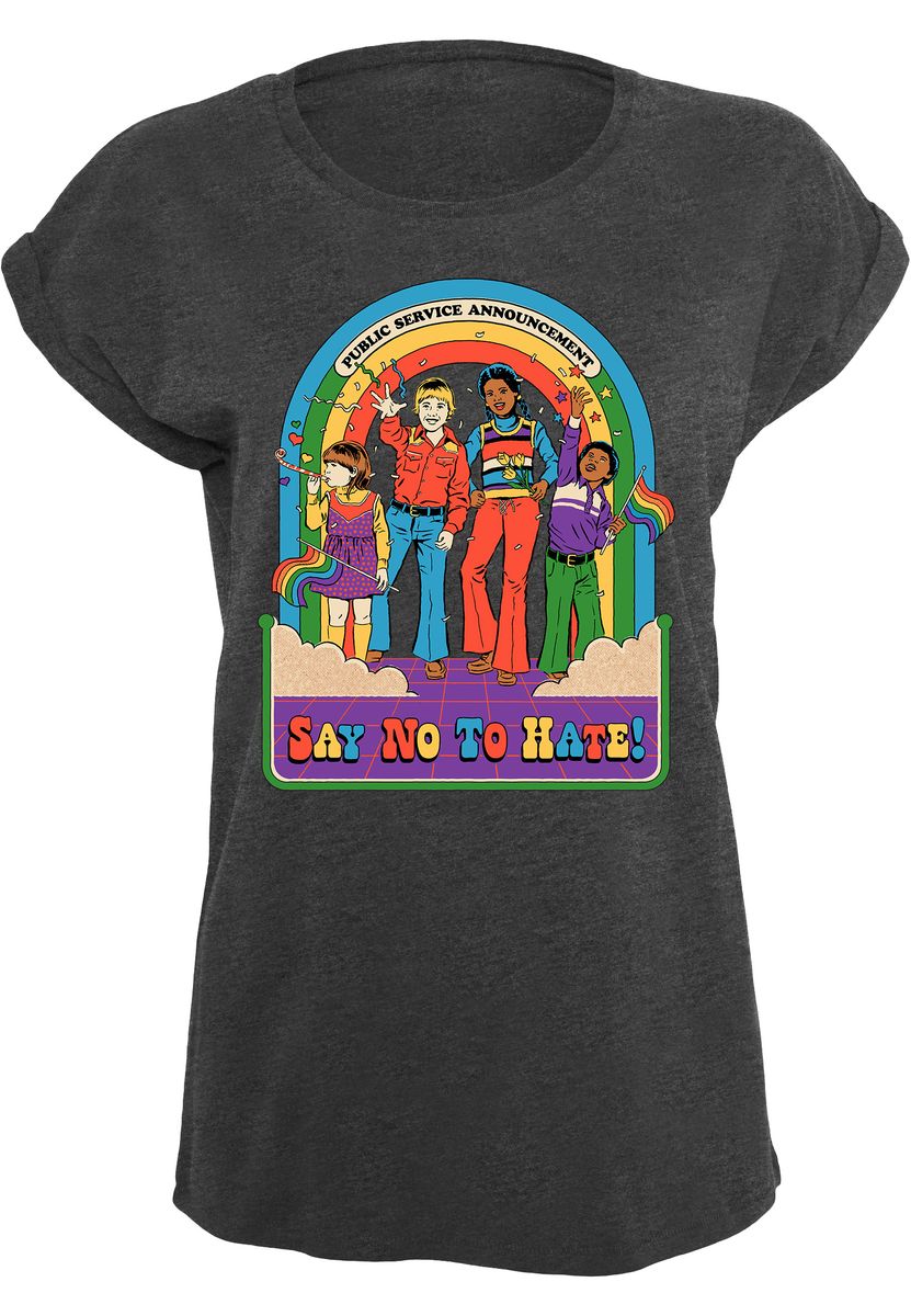 Steven Rhodes - Say No To Hate - Girlshirt