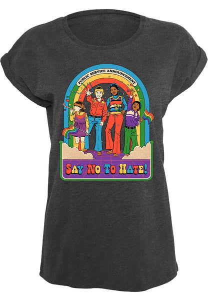 Steven Rhodes - Say No To Hate - Girlshirt