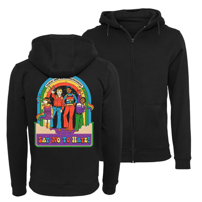 Steven Rhodes - Say No To Hate - Zip-Hoodie
