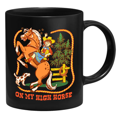 Steven Rhodes - On my high horse - Mug