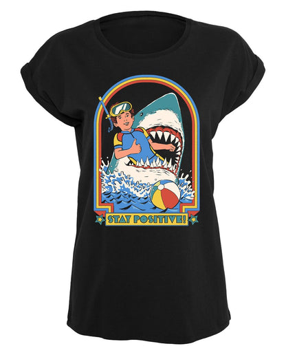 Steven Rhodes - Stay Positive - Girlshirt
