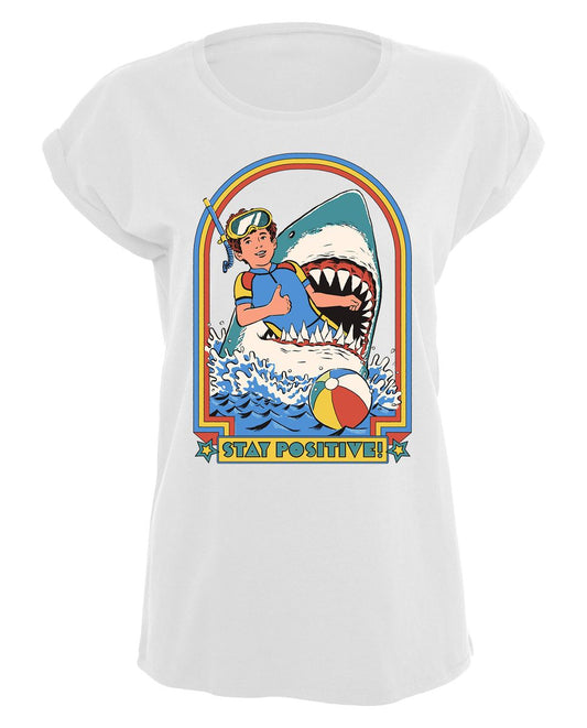 Steven Rhodes - Stay Positive - Girlshirt