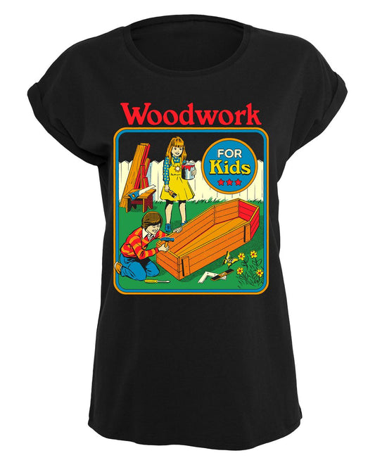 Steven Rhodes - Woodwork for Kids - Girlshirt
