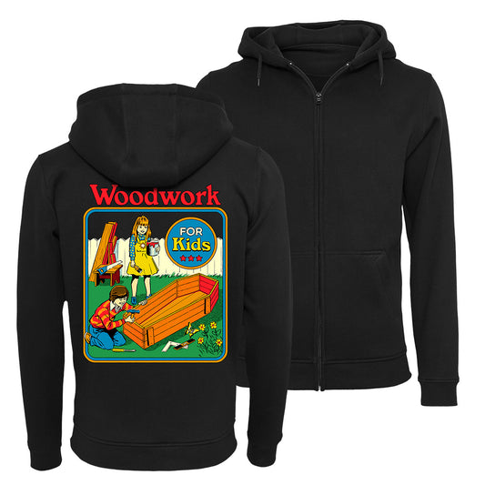 Steven Rhodes - Woodwork for Kids - Zip-Hoodie