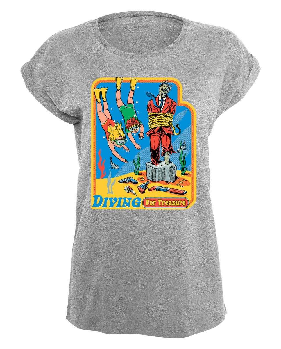 Steven Rhodes - Diving for Treasure - Girlshirt