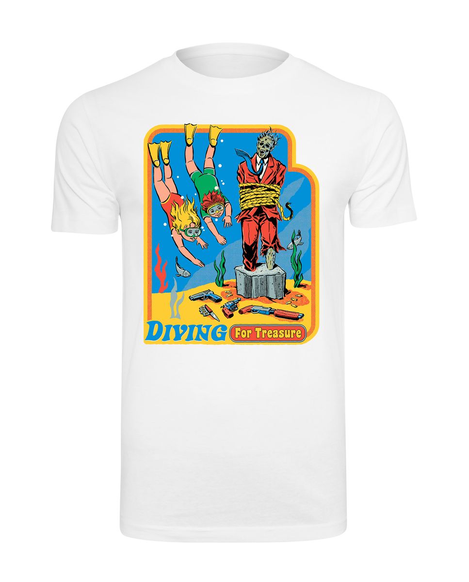 Steven Rhodes - Diving for Treasure - T-Shirt