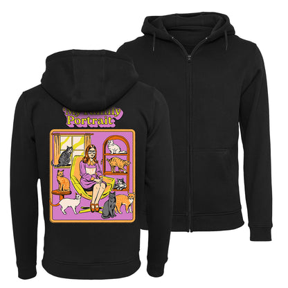 Steven Rhodes - My Family Portrait - Zip-Hoodie