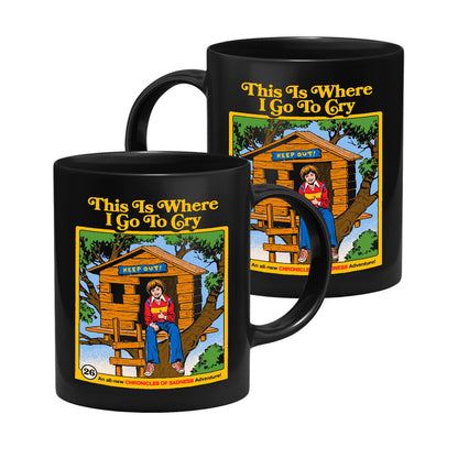 Steven Rhodes - This is where I go - Mug