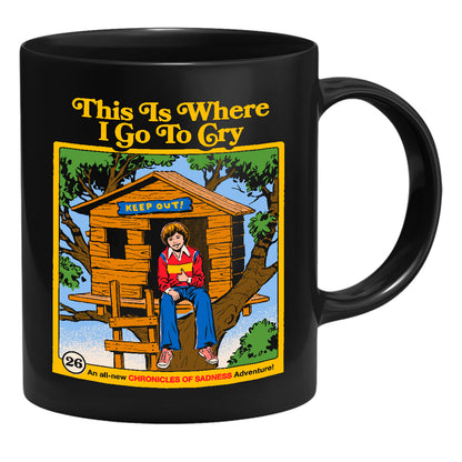 Steven Rhodes - This is where I go - Mug