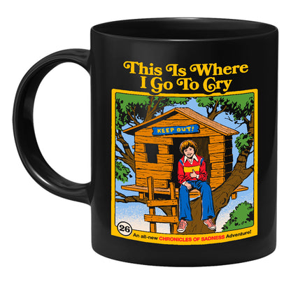 Steven Rhodes - This is where I go - Mug