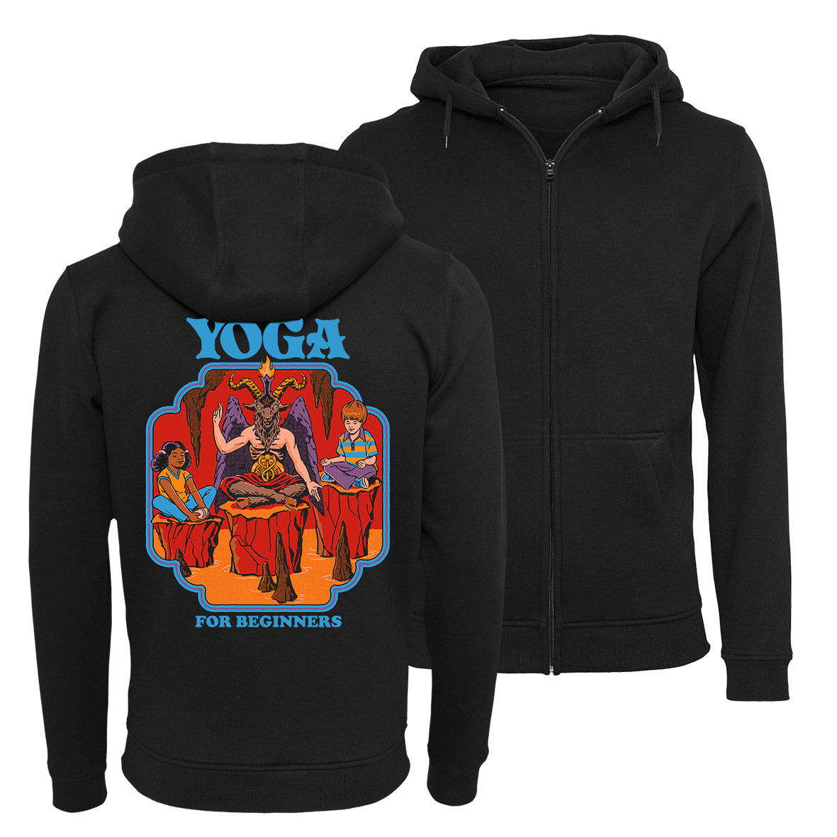 Steven Rhodes - Yoga for Beginners - Zip-Hoodie