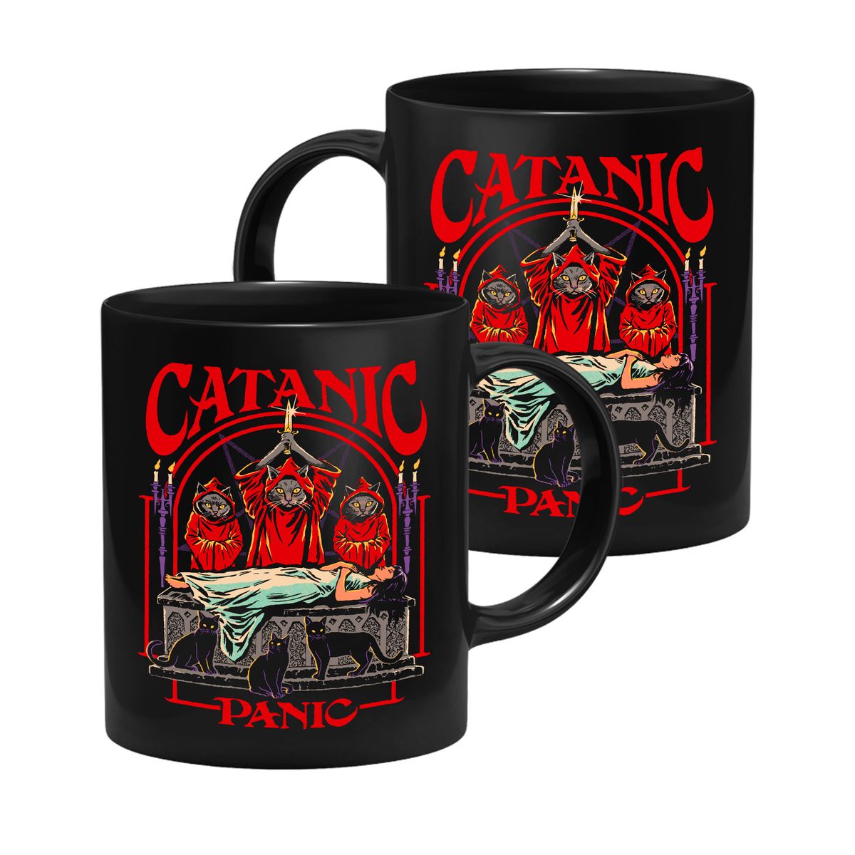 Steven Rhodes - Catanic Panic - Tasse