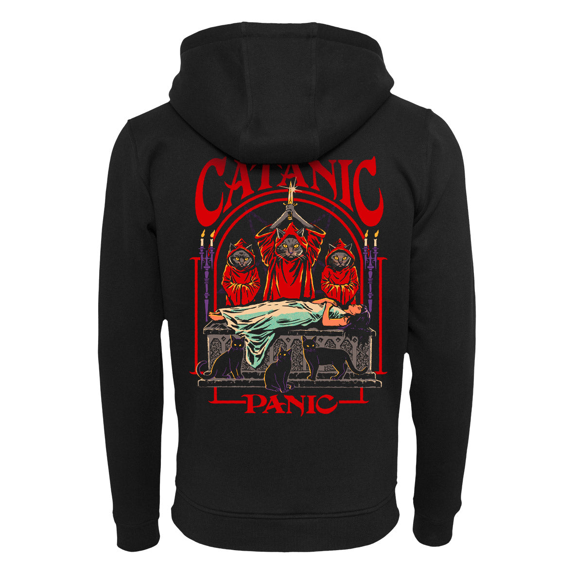 Steven Rhodes - Catanic Panic - Zip-Hoodie