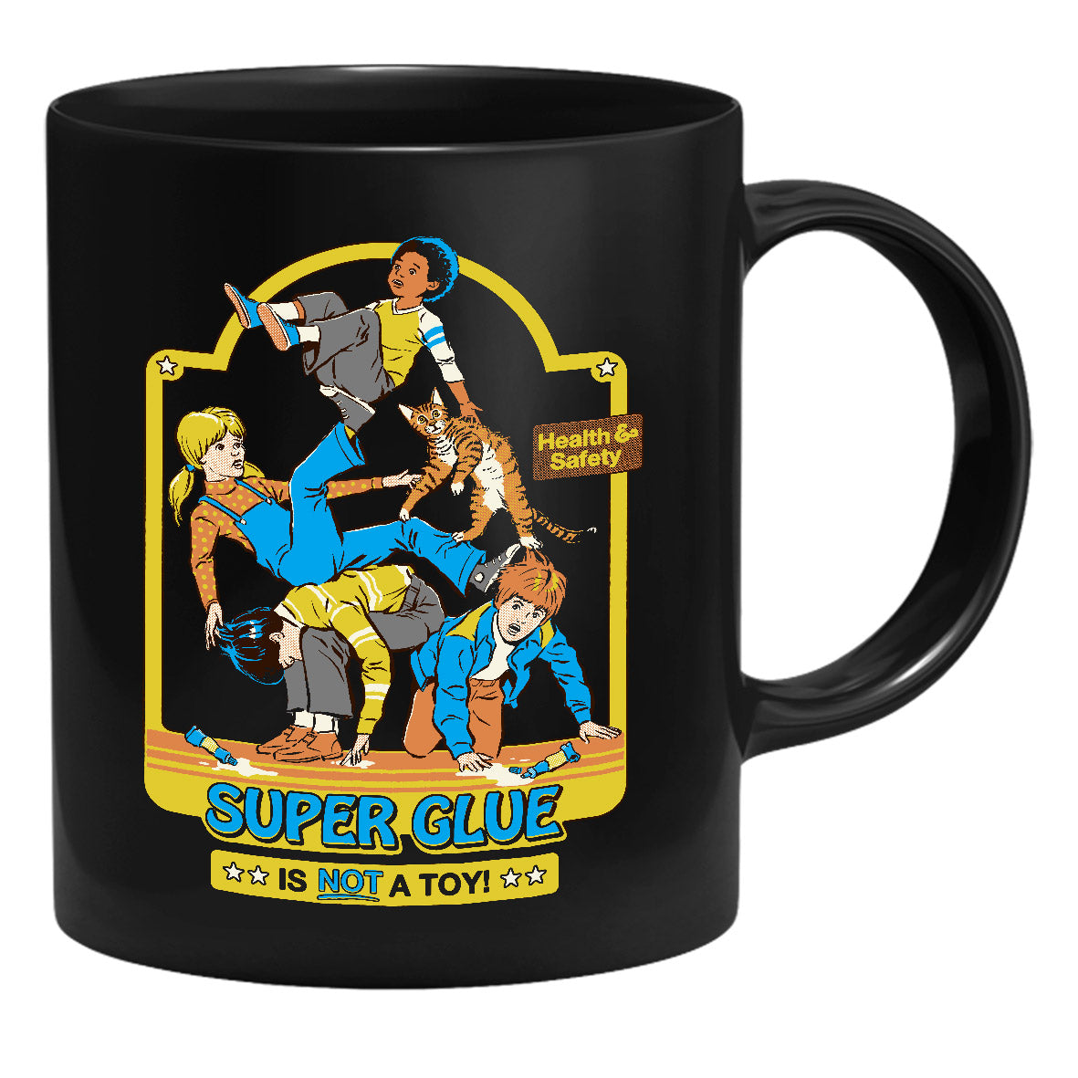 Steven Rhodes - Super Glue is not a toy - Mug