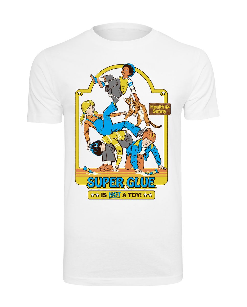 Steven Rhodes - Super Glue is not a toy - T-Shirt