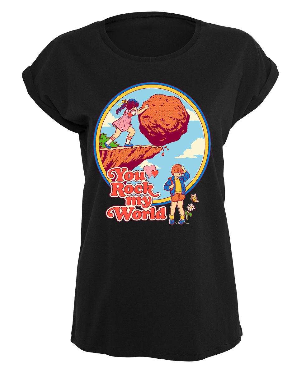 Steven Rhodes - You rock my world - Girlshirt