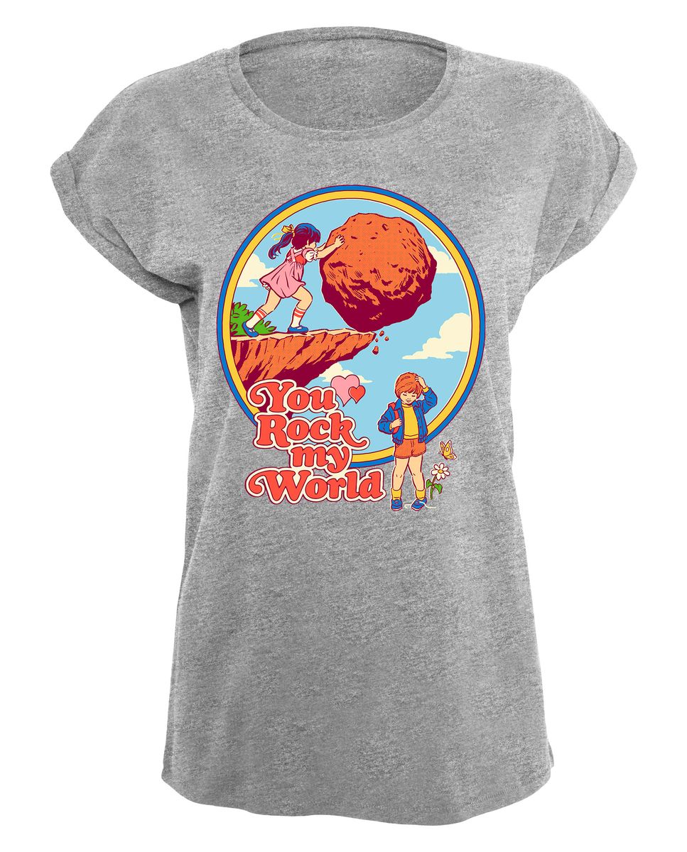 Steven Rhodes - You rock my world - Girlshirt