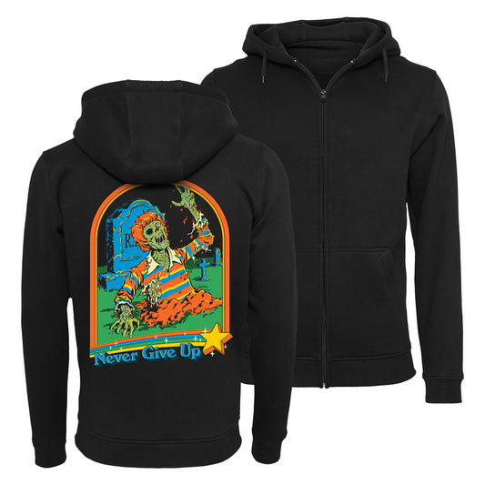 Steven Rhodes - Never Give Up - Zip-Hoodie