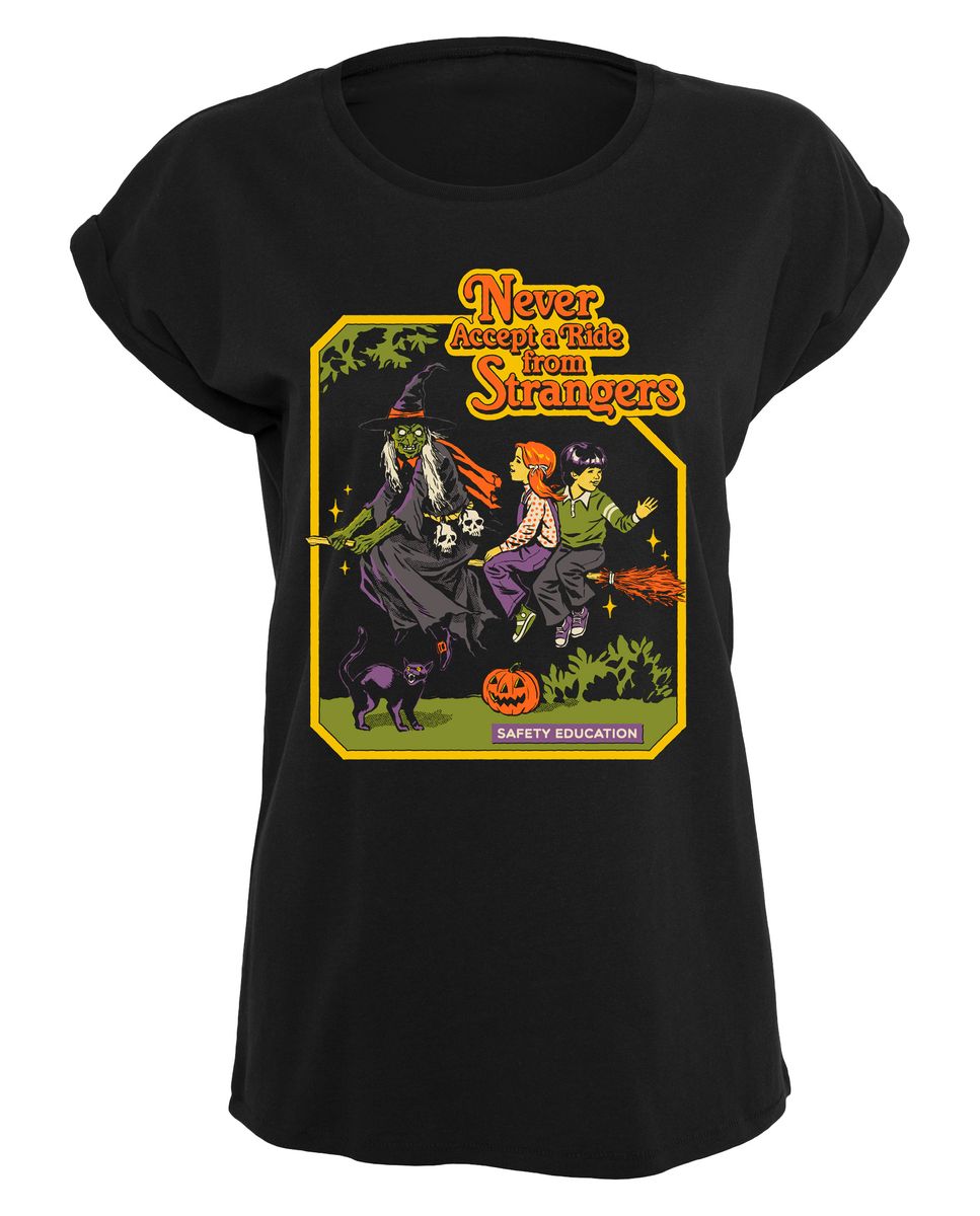Steven Rhodes - Never Accept a Ride  - Girlshirt