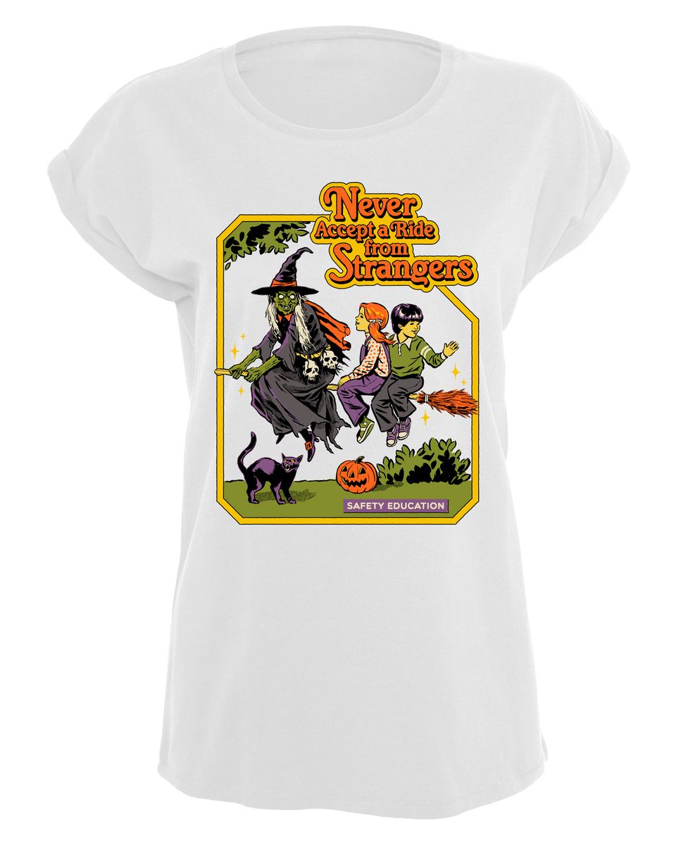 Steven Rhodes - Never Accept a Ride  - Girlshirt