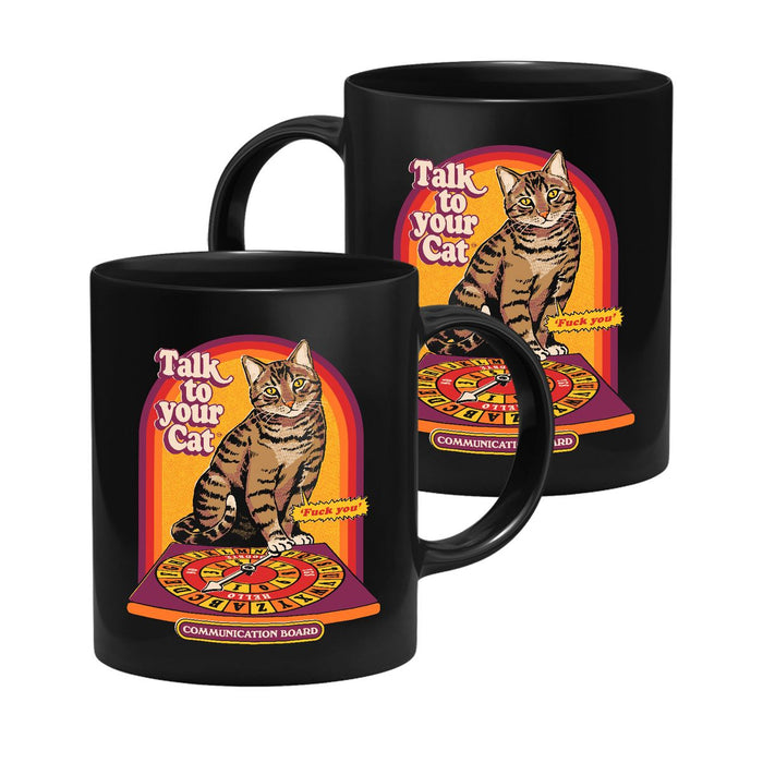 Steven Rhodes - Talk to your Cat - Tasse
