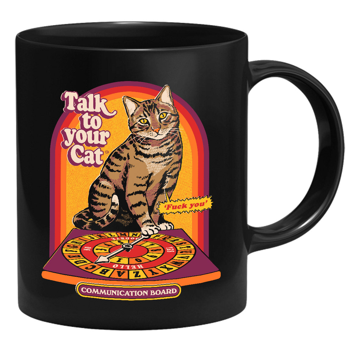 Steven Rhodes - Talk to your Cat - Mug